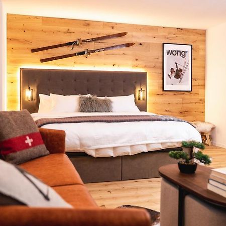 Wunderstay Alpine 16 Chic Studio Central Location Klosters-Serneus Exterior foto